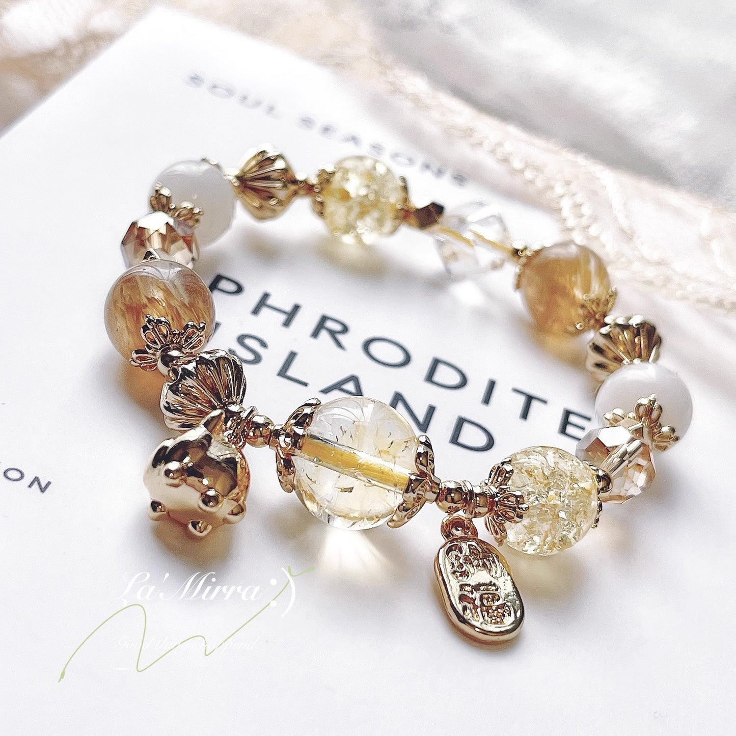 Natural Citrine Wealth-attracting Bracelet