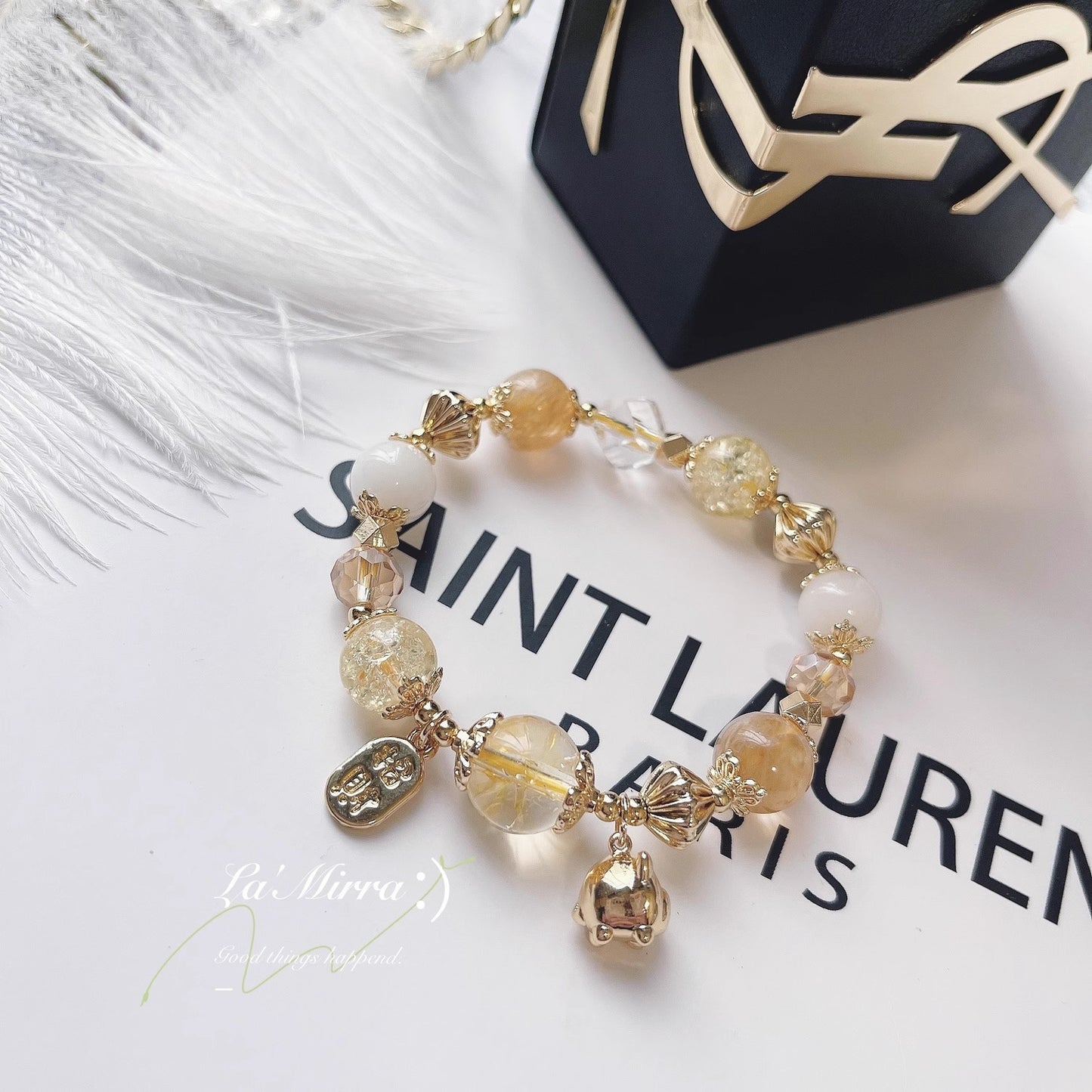 Natural Citrine Wealth-attracting Bracelet