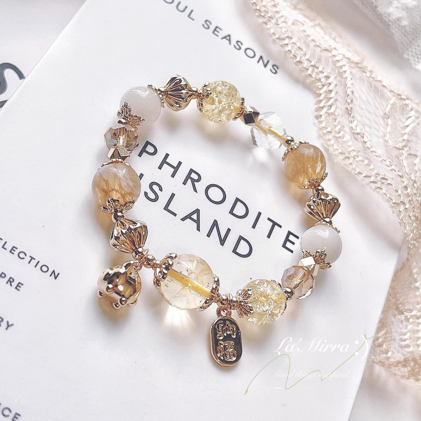 Natural Citrine Wealth-attracting Bracelet