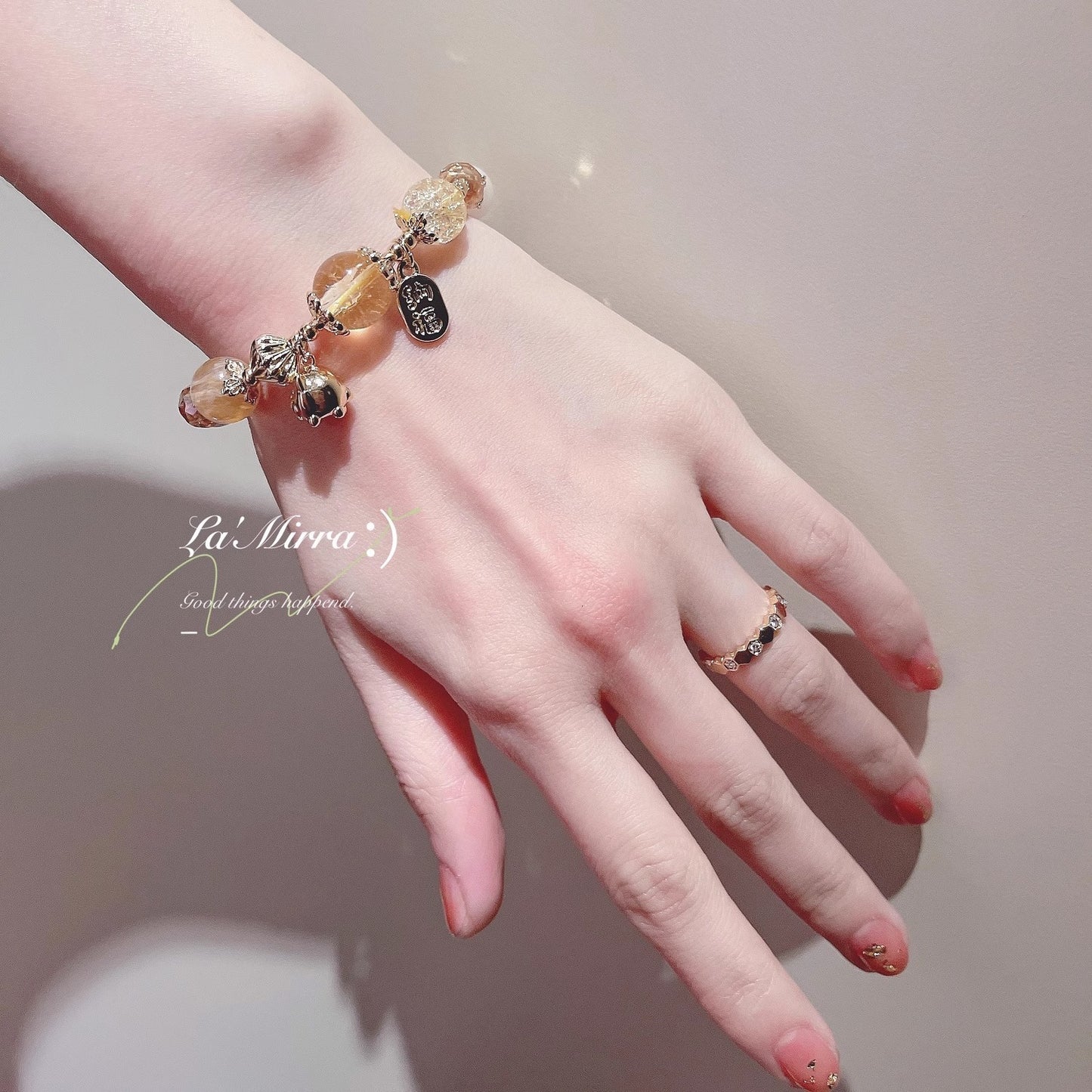 Natural Citrine Wealth-attracting Bracelet