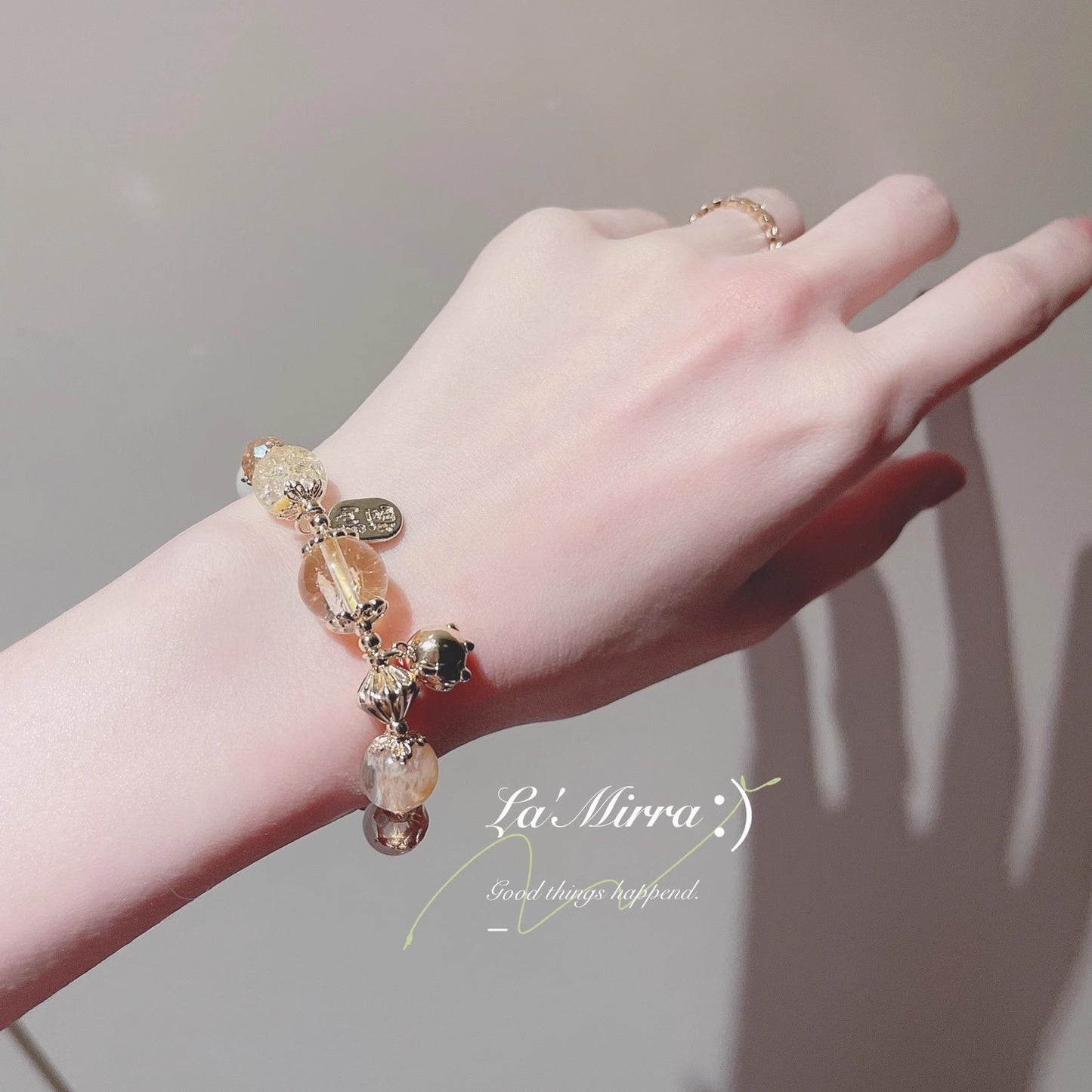Natural Citrine Wealth-attracting Bracelet
