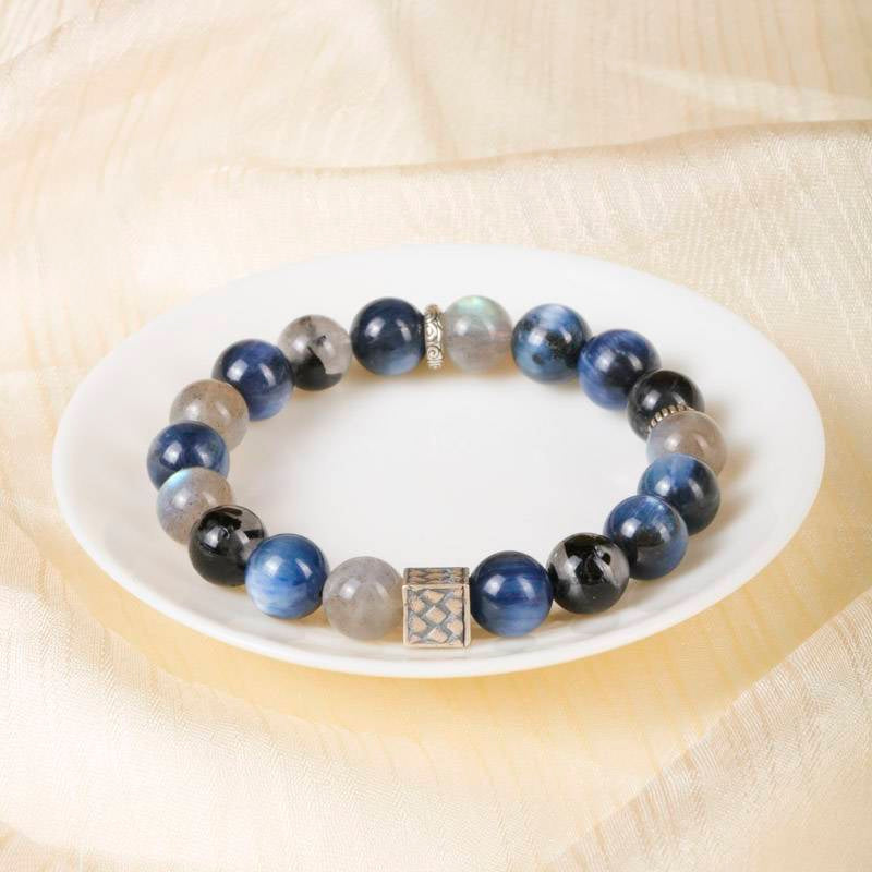 Van Gogh's Starry Night Crystal Bracelet