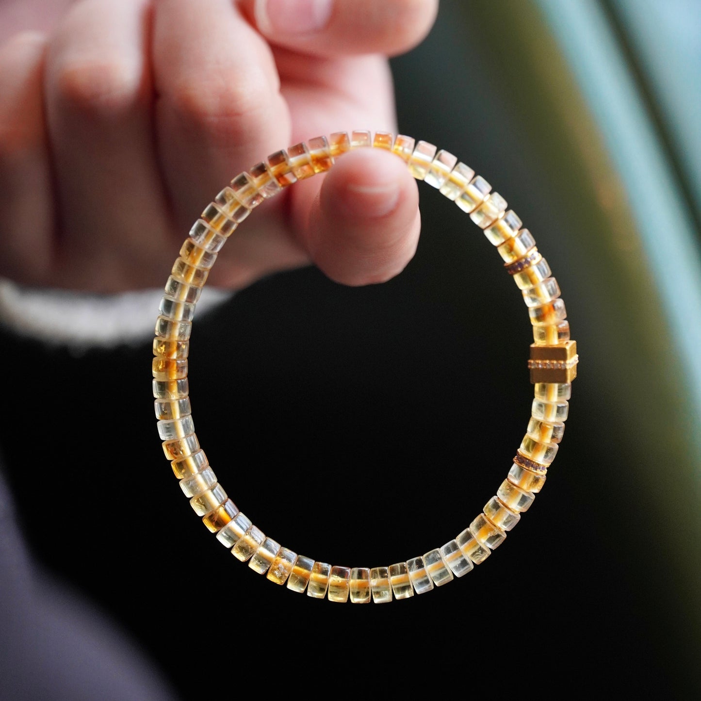 Natural Citrine Energy Bracelet