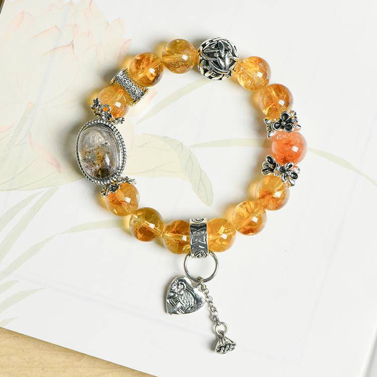 Citrine Four Seasons Phantom Box Bracelet