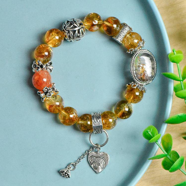 Citrine Four Seasons Phantom Box Bracelet