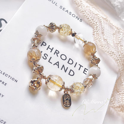 Natural Citrine Wealth-attracting Bracelet