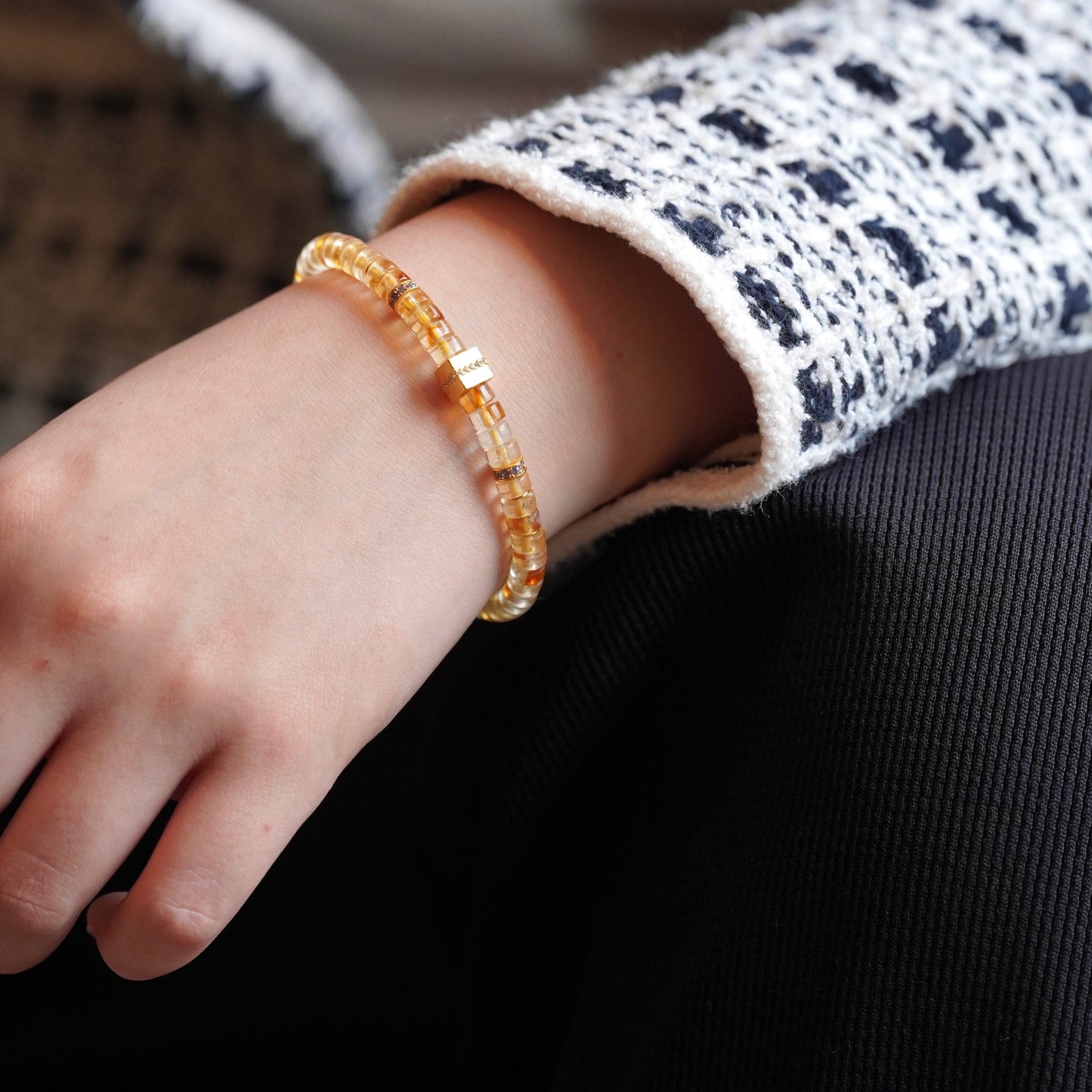 Natural Citrine Energy Bracelet