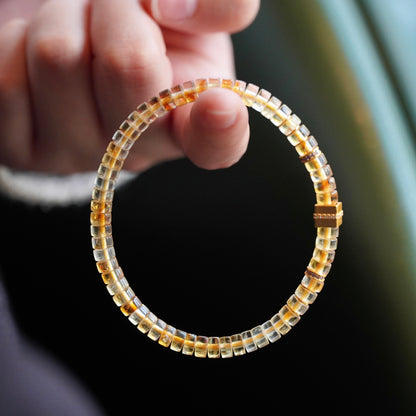 Natural Citrine Energy Bracelet