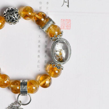 Citrine Four Seasons Phantom Box Bracelet