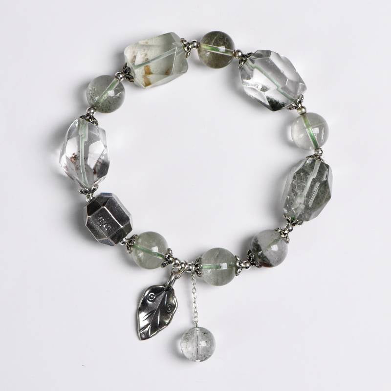 Green Phantom Quartz Wealth Bracelet